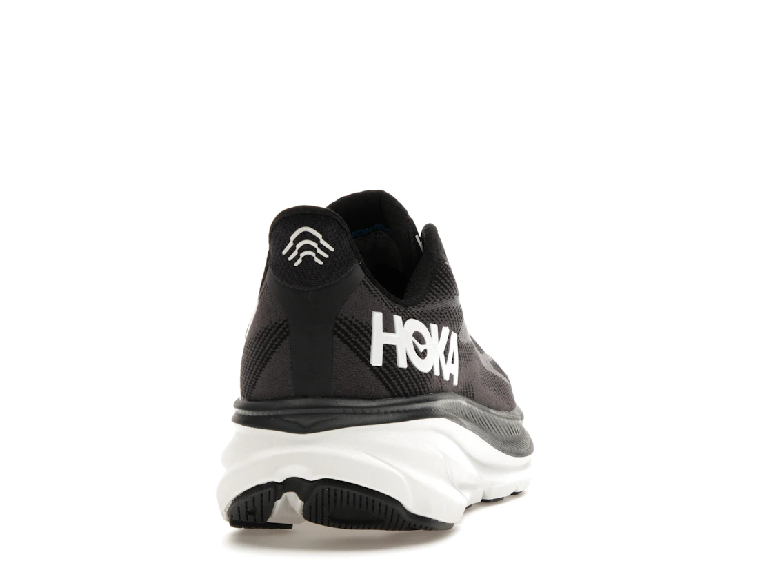Hoka One One Clifton 9 Black White