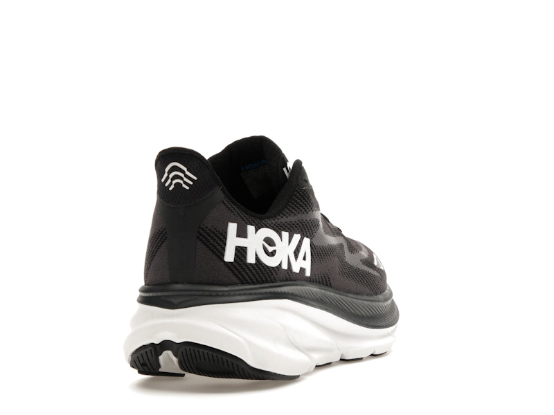 Hoka One One Clifton 9 Black White