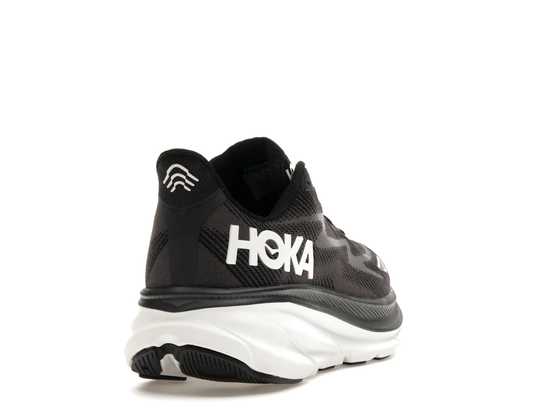 Hoka One One Clifton 9 Black White