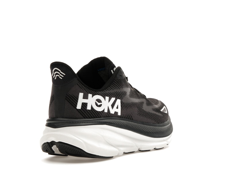 Hoka One One Clifton 9 Black White
