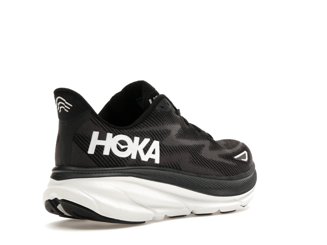 Hoka One One Clifton 9 Black White