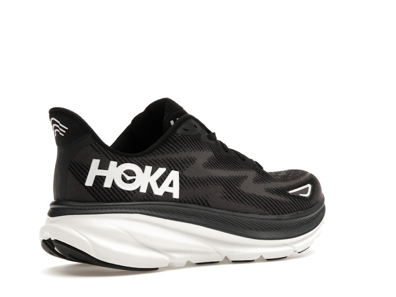 Hoka One One Clifton 9 Black White