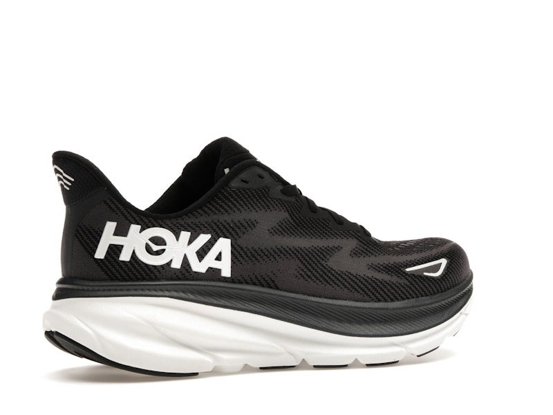 Hoka One One Clifton 9 Black White