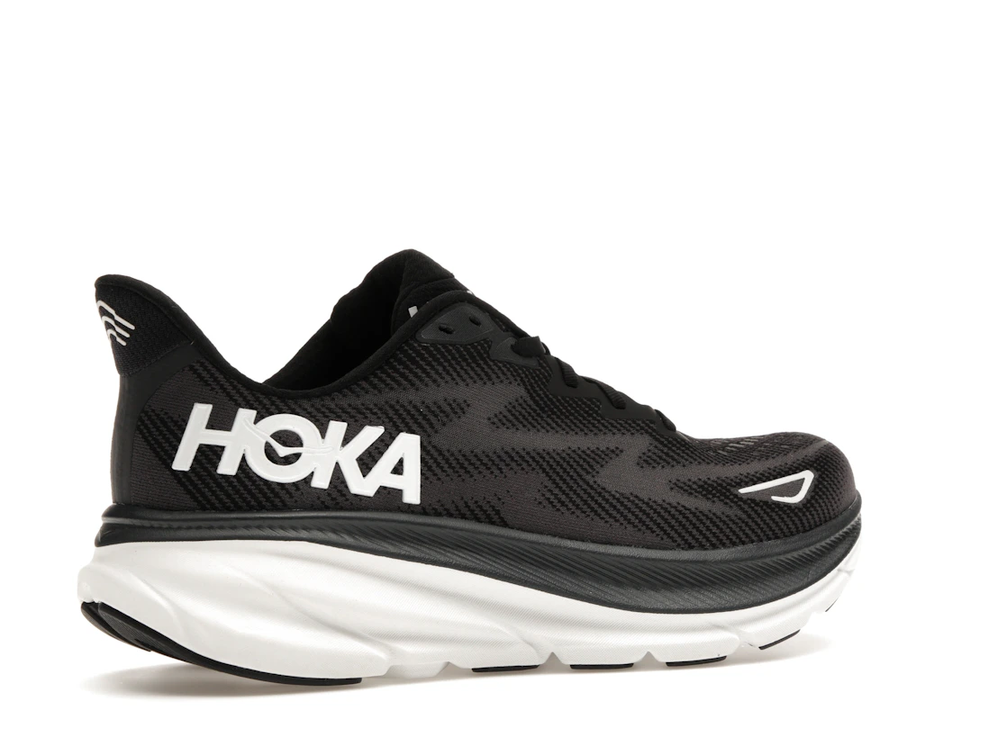 Hoka One One Clifton 9 Black White