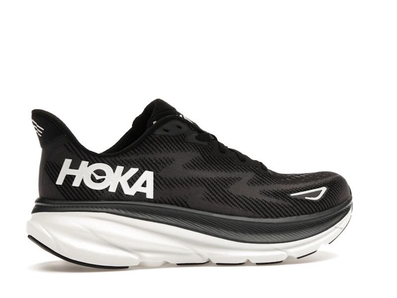 Hoka One One Clifton 9 Black White
