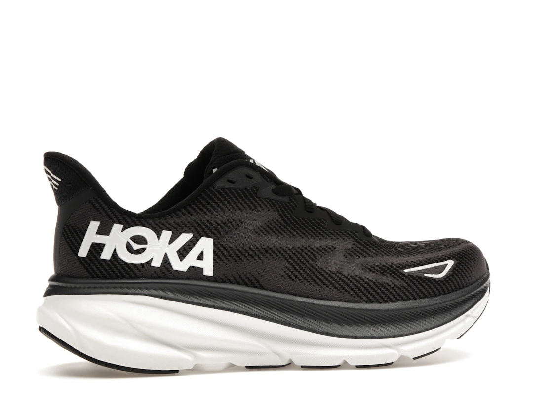 Hoka One One Clifton 9 Black White