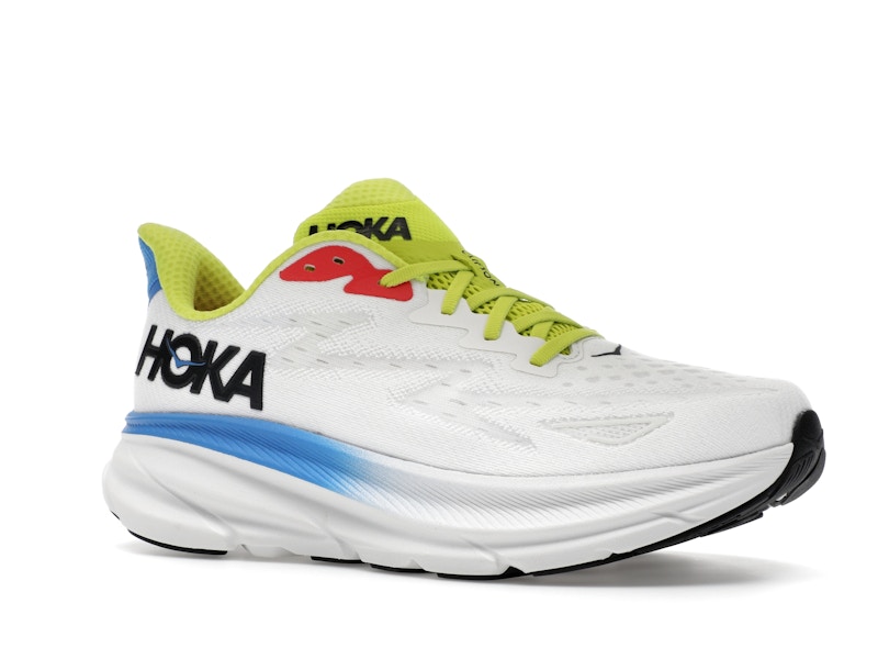 Hoka One One Clifton 9 Blanc De Blanc Virtual Blue