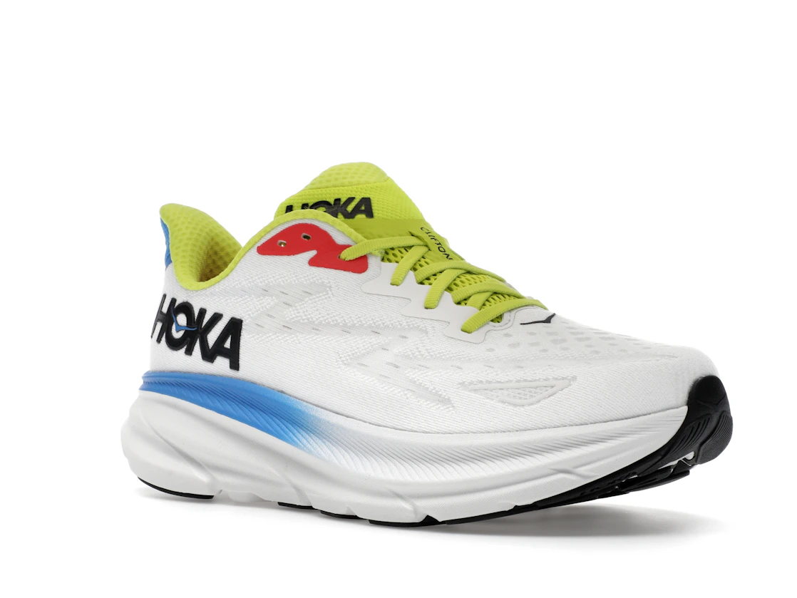 Hoka One One Clifton 9 Blanc De Blanc Virtual Blue
