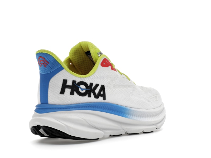 Hoka One One Clifton 9 Blanc De Blanc Virtual Blue