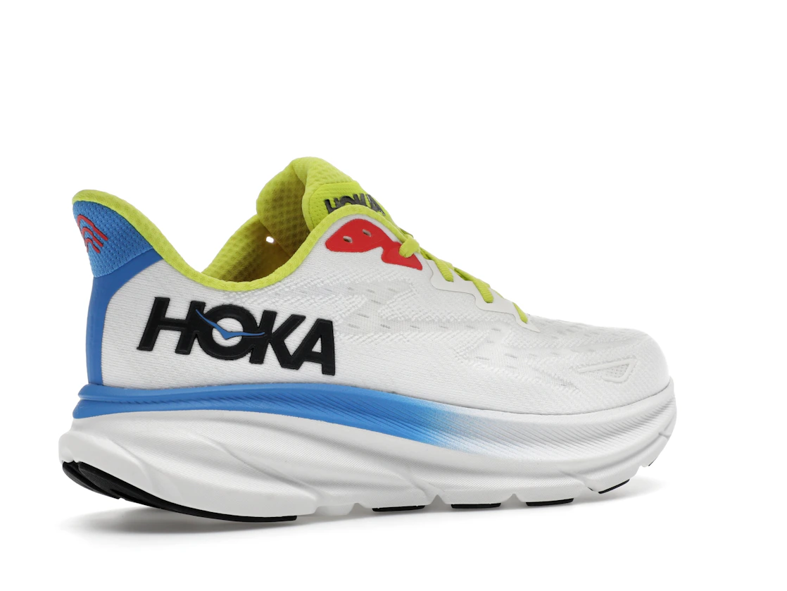 Hoka One One Clifton 9 Blanc De Blanc Virtual Blue