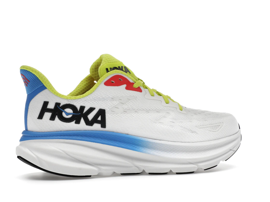 Hoka One One Clifton 9 Blanc De Blanc Virtual Blue