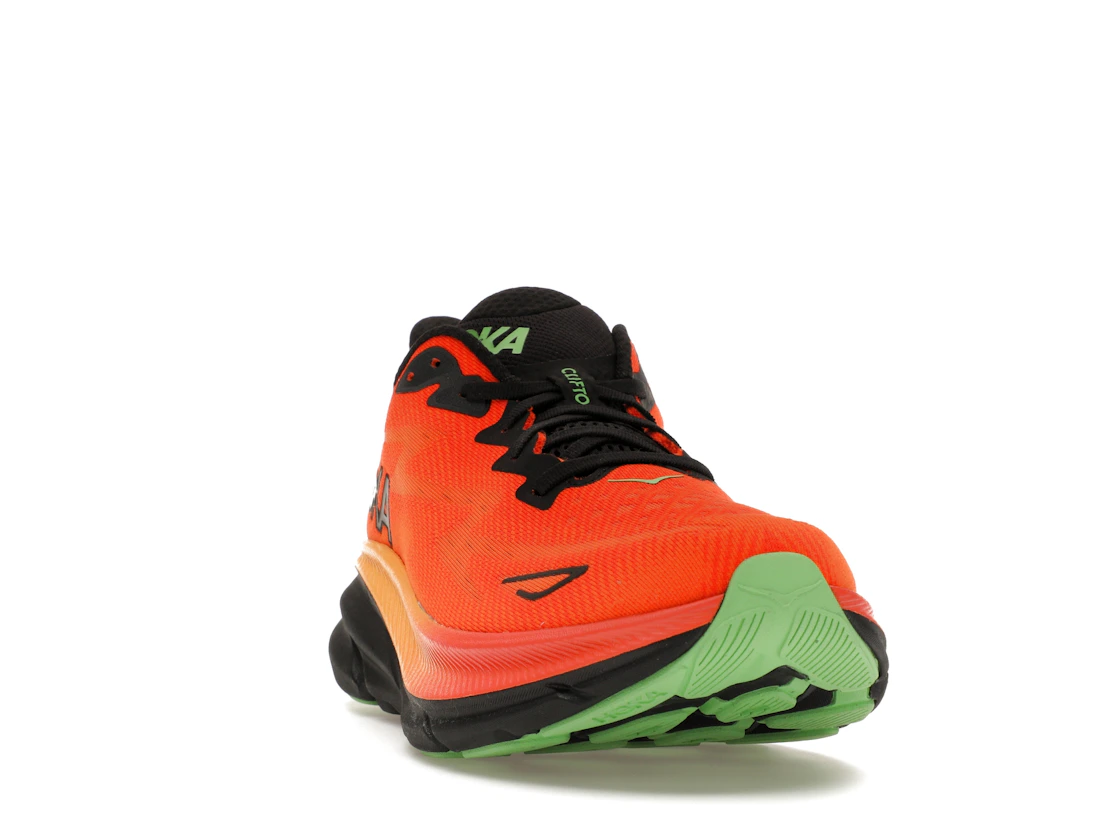 Hoka One One Clifton 9 Flame Vibrant Orange