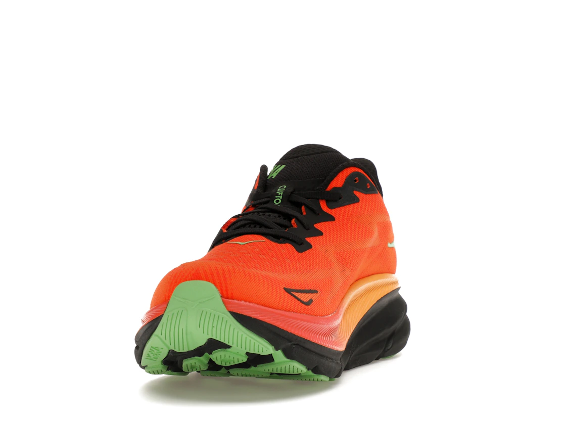 Hoka One One Clifton 9 Flame Vibrant Orange