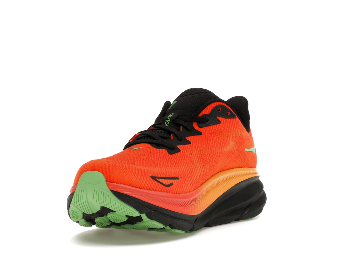 Hoka One One Clifton 9 Flame Vibrant Orange