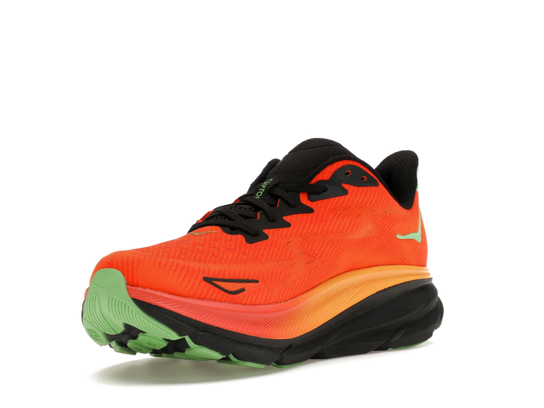 Hoka One One Clifton 9 Flame Vibrant Orange