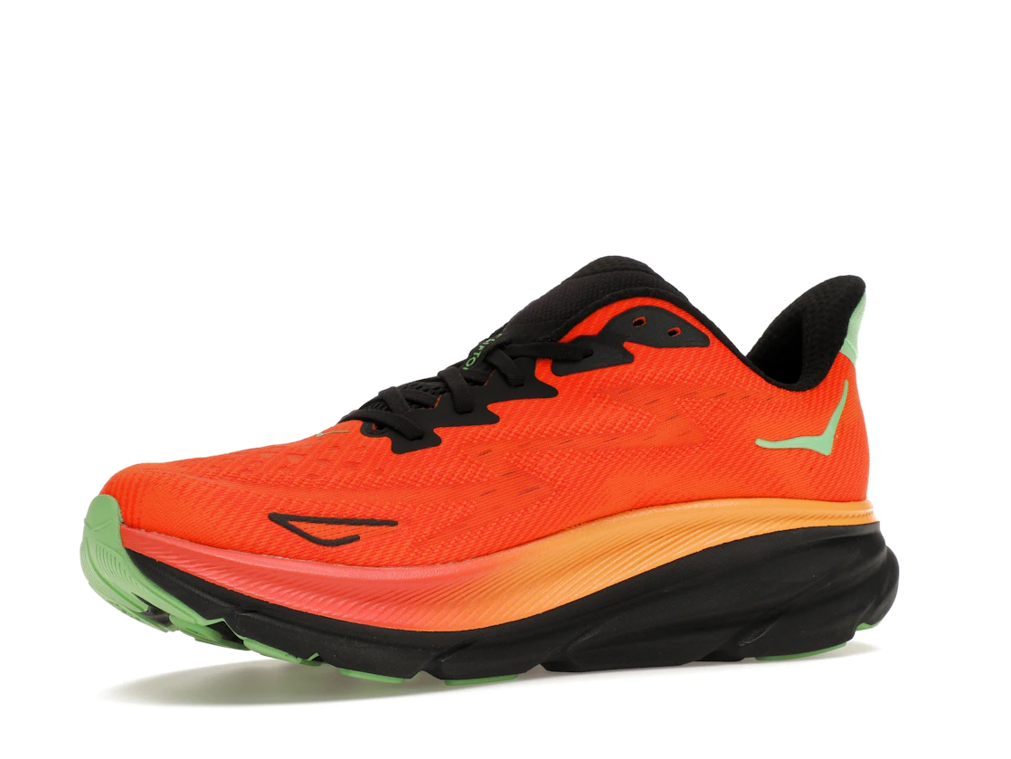 Hoka One One Clifton 9 Flame Vibrant Orange