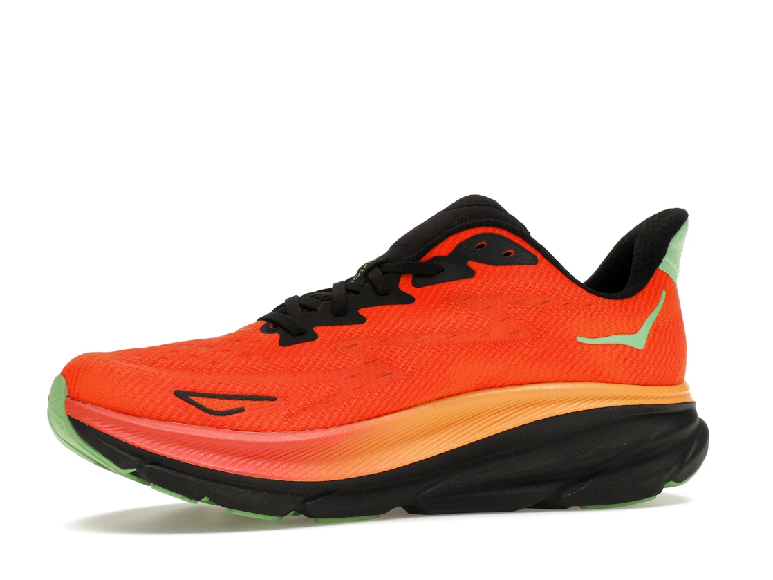 Hoka One One Clifton 9 Flame Vibrant Orange