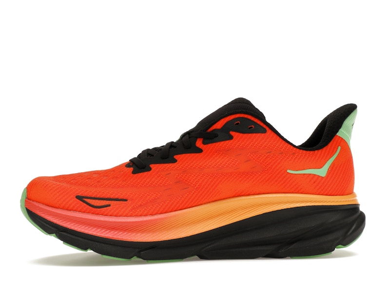Hoka One One Clifton 9 Flame Vibrant Orange