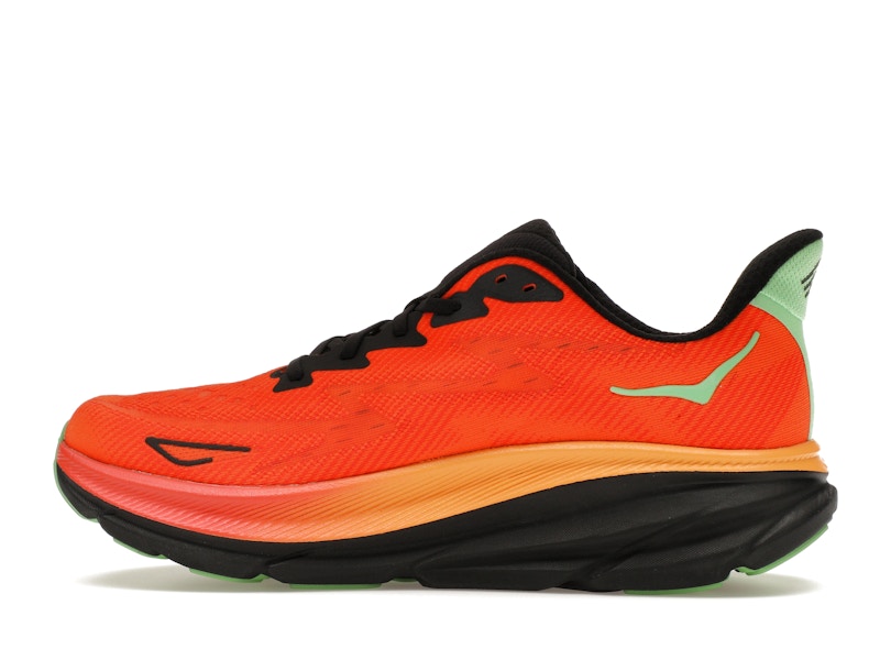 Hoka One One Clifton 9 Flame Vibrant Orange
