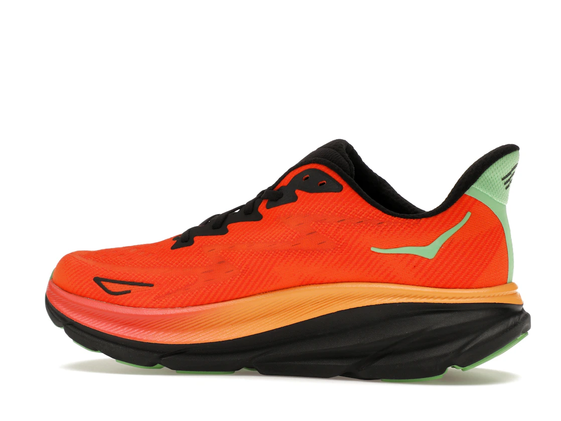 Hoka One One Clifton 9 Flame Vibrant Orange