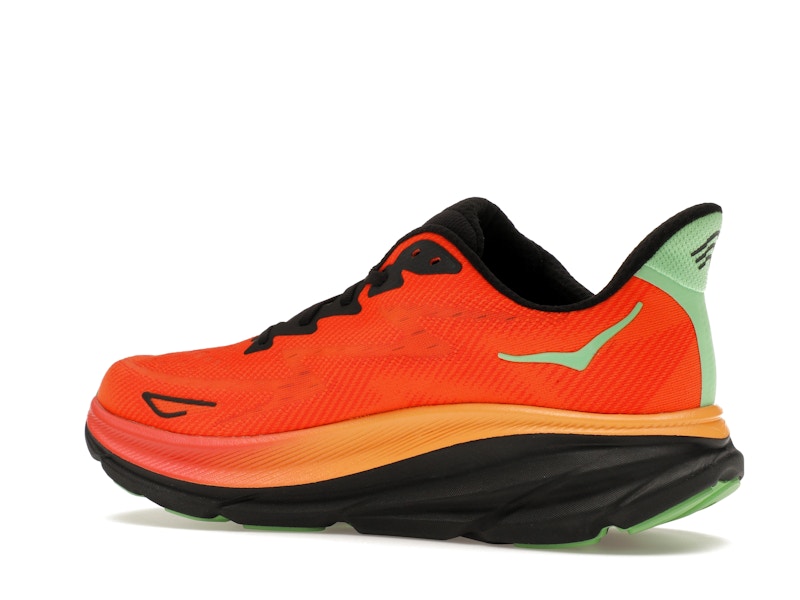 Hoka One One Clifton 9 Flame Vibrant Orange