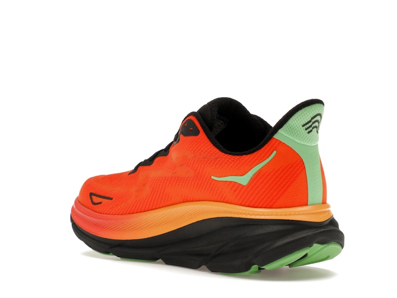 Hoka One One Clifton 9 Flame Vibrant Orange