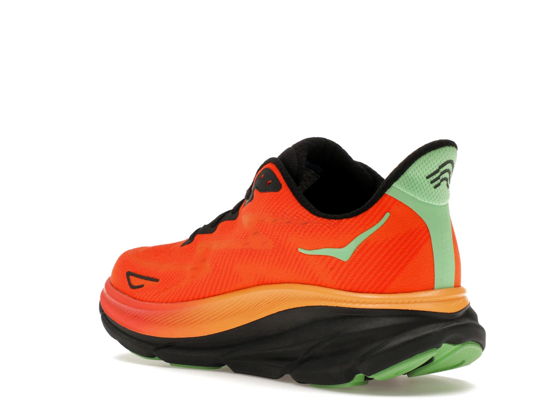 Hoka One One Clifton 9 Flame Vibrant Orange