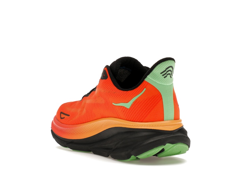 Hoka One One Clifton 9 Flame Vibrant Orange