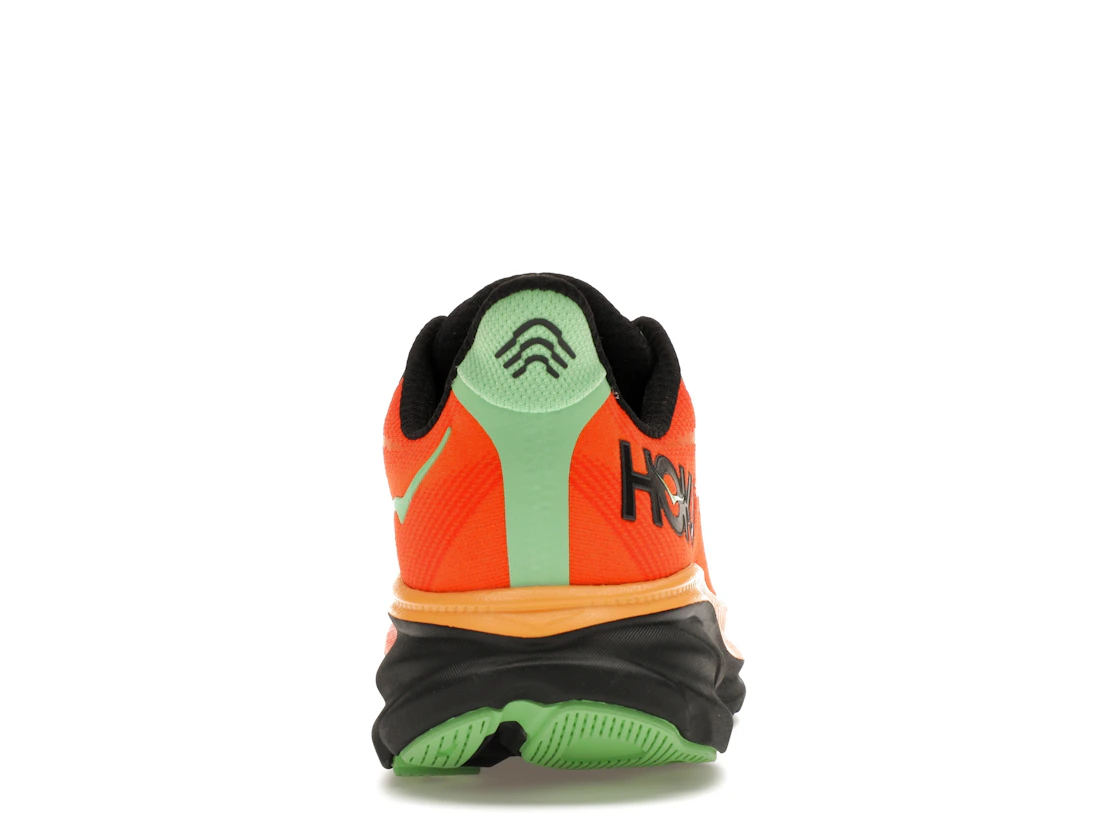 Hoka One One Clifton 9 Flame Vibrant Orange