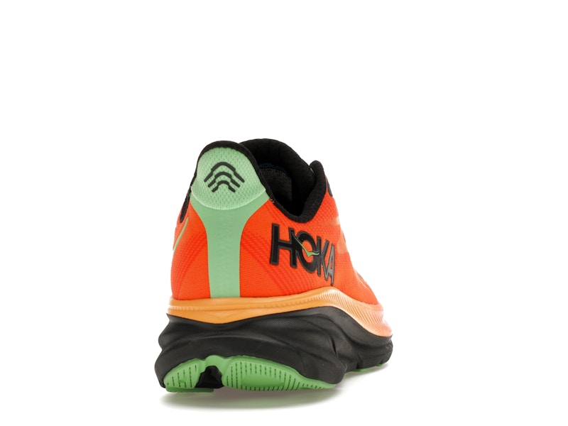 Hoka One One Clifton 9 Flame Vibrant Orange