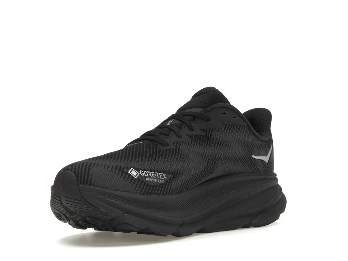 Hoka One One Clifton 9 Gore-Tex Black Black