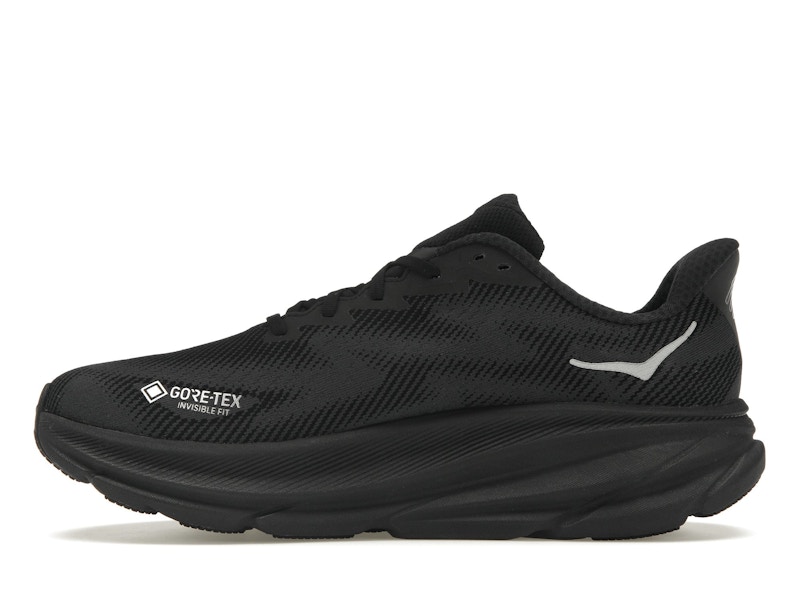 Hoka One One Clifton 9 Gore-Tex Black Black