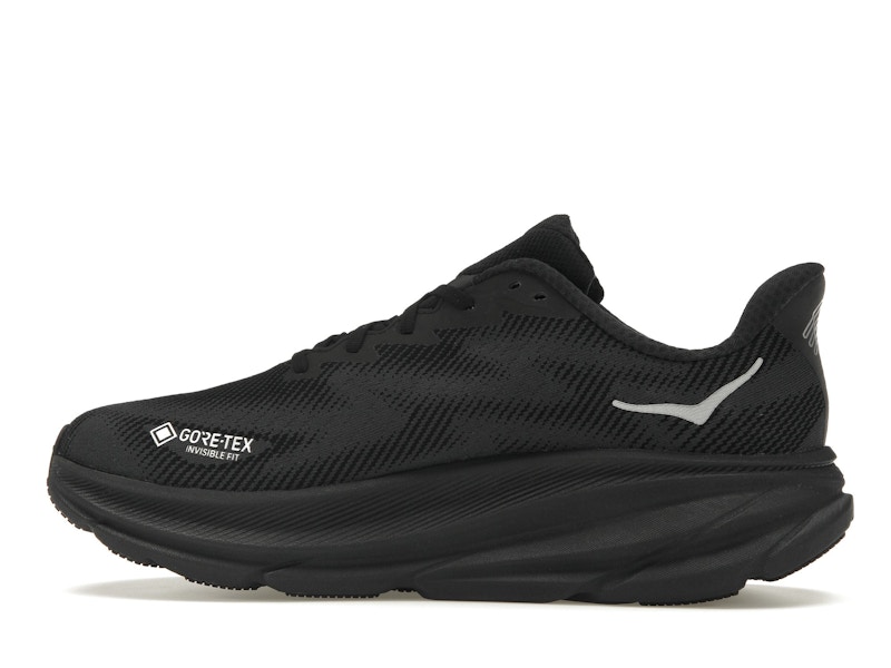 Hoka One One Clifton 9 Gore-Tex Black Black