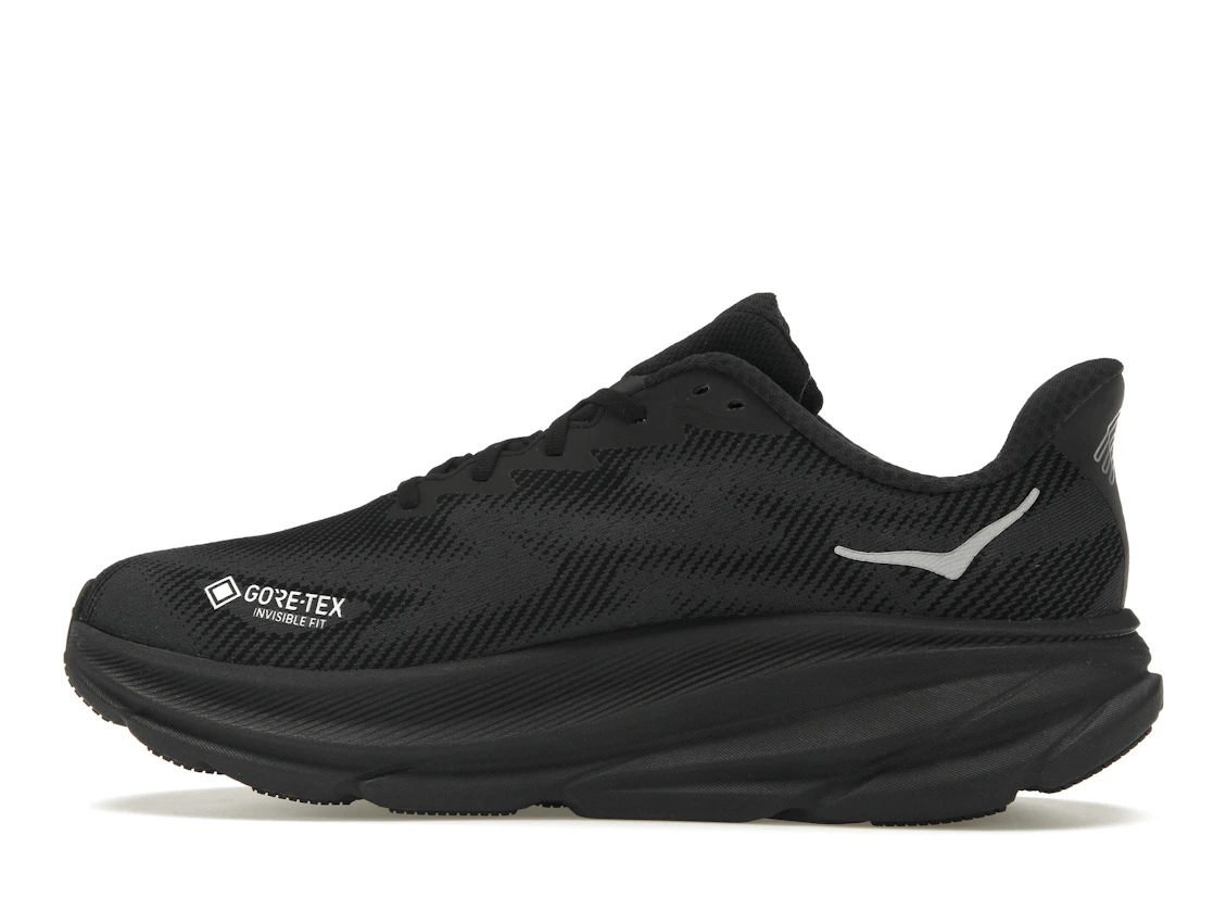 Hoka One One Clifton 9 Gore-Tex Black Black