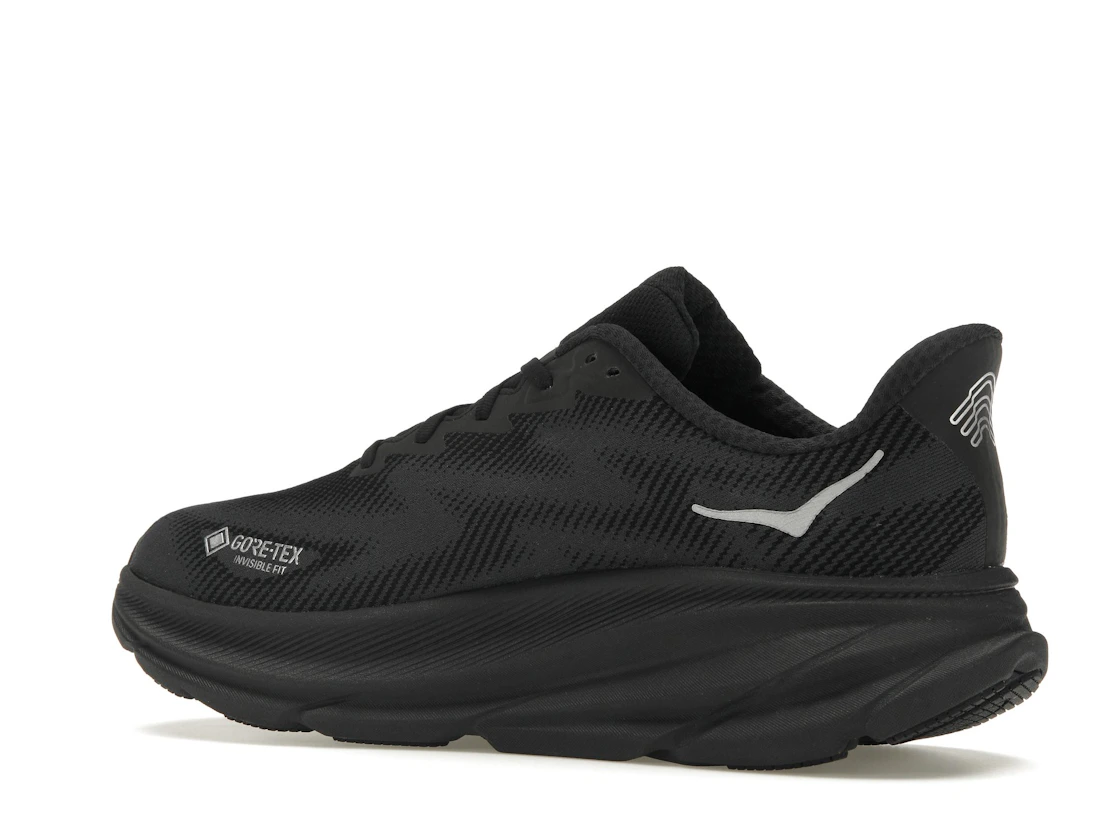 Hoka One One Clifton 9 Gore-Tex Black Black