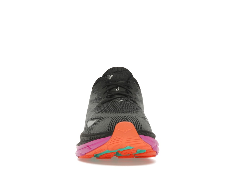Hoka One One Clifton 9 Gore-Tex Black Electric Aqua (Women's)
