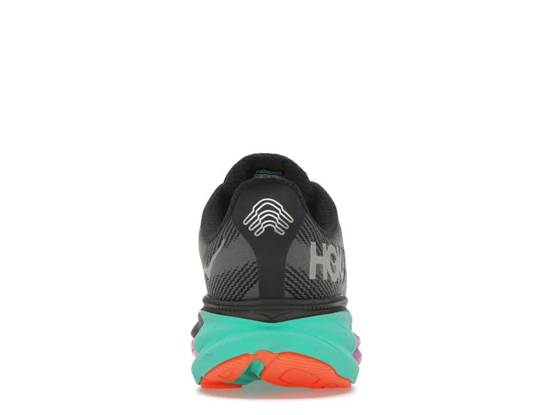 Hoka One One Clifton 9 Gore-Tex Black Electric Aqua (Women's)