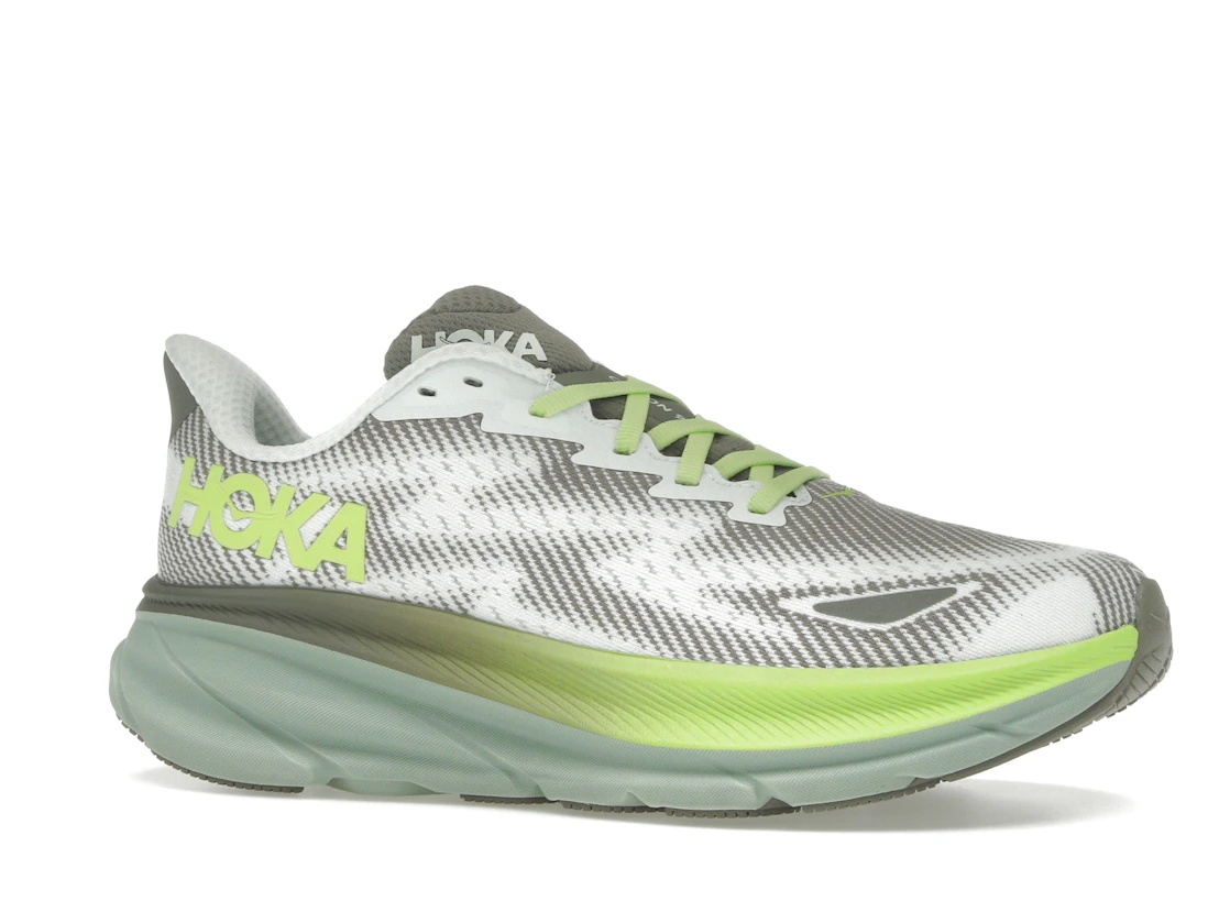 Hoka One One Clifton 9 Gore-Tex Slate Aloe Vera