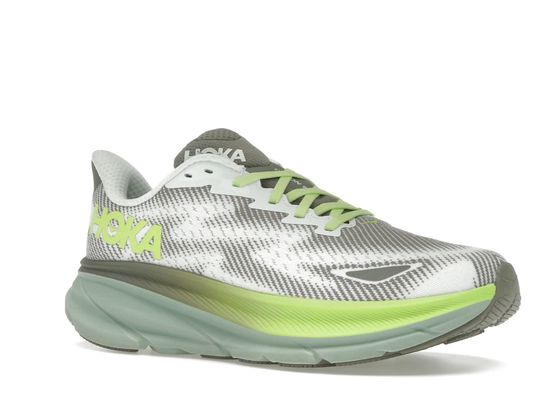 Hoka One One Clifton 9 Gore-Tex Slate Aloe Vera