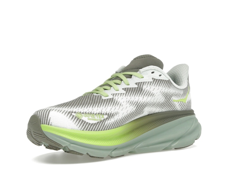 Hoka One One Clifton 9 Gore-Tex Slate Aloe Vera
