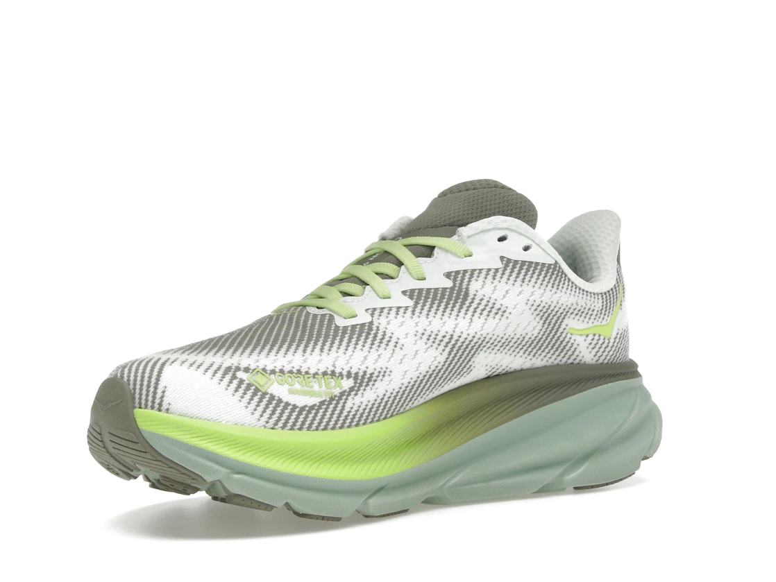 Hoka One One Clifton 9 Gore-Tex Slate Aloe Vera