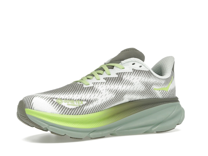 Hoka One One Clifton 9 Gore-Tex Slate Aloe Vera
