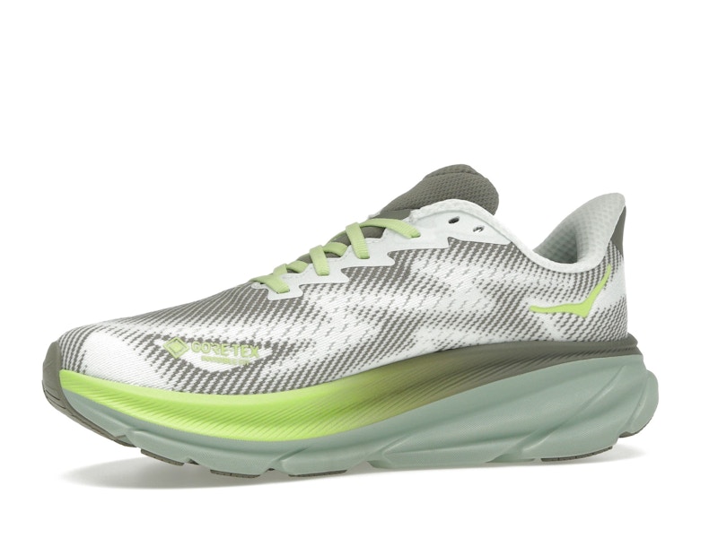Hoka One One Clifton 9 Gore-Tex Slate Aloe Vera