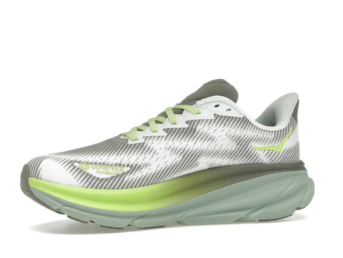 Hoka One One Clifton 9 Gore-Tex Slate Aloe Vera