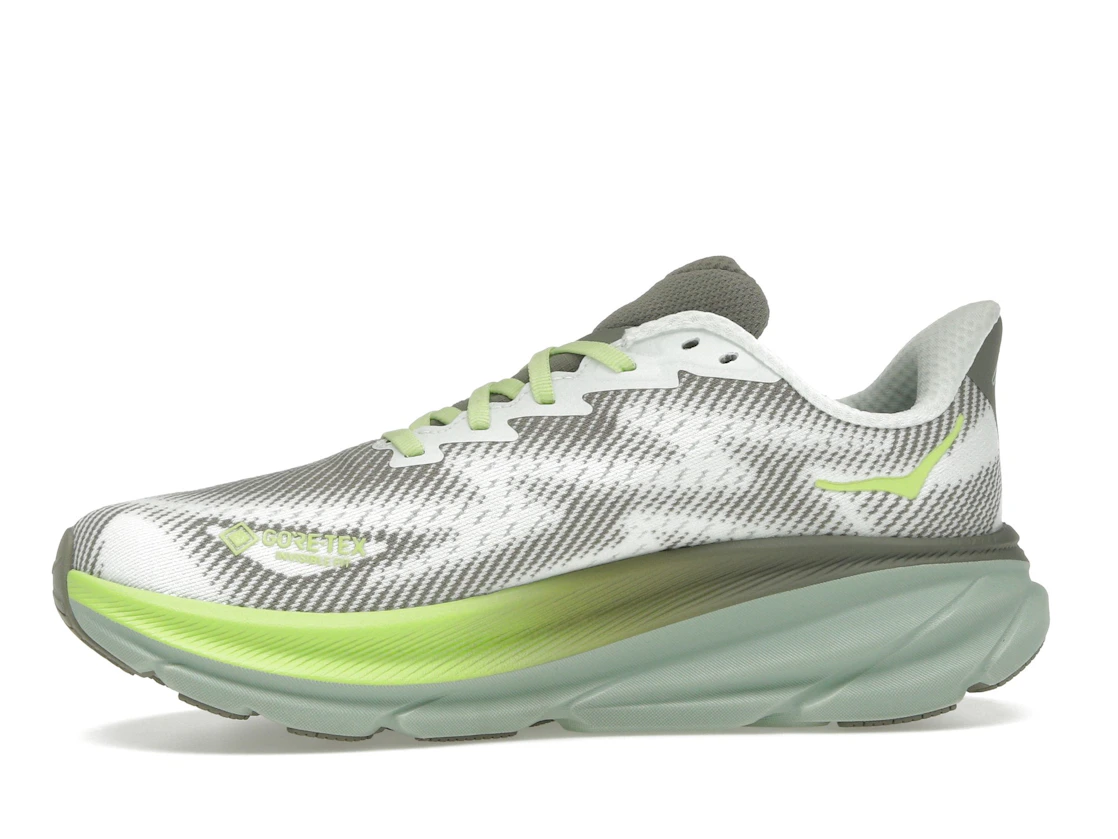 Hoka One One Clifton 9 Gore-Tex Slate Aloe Vera