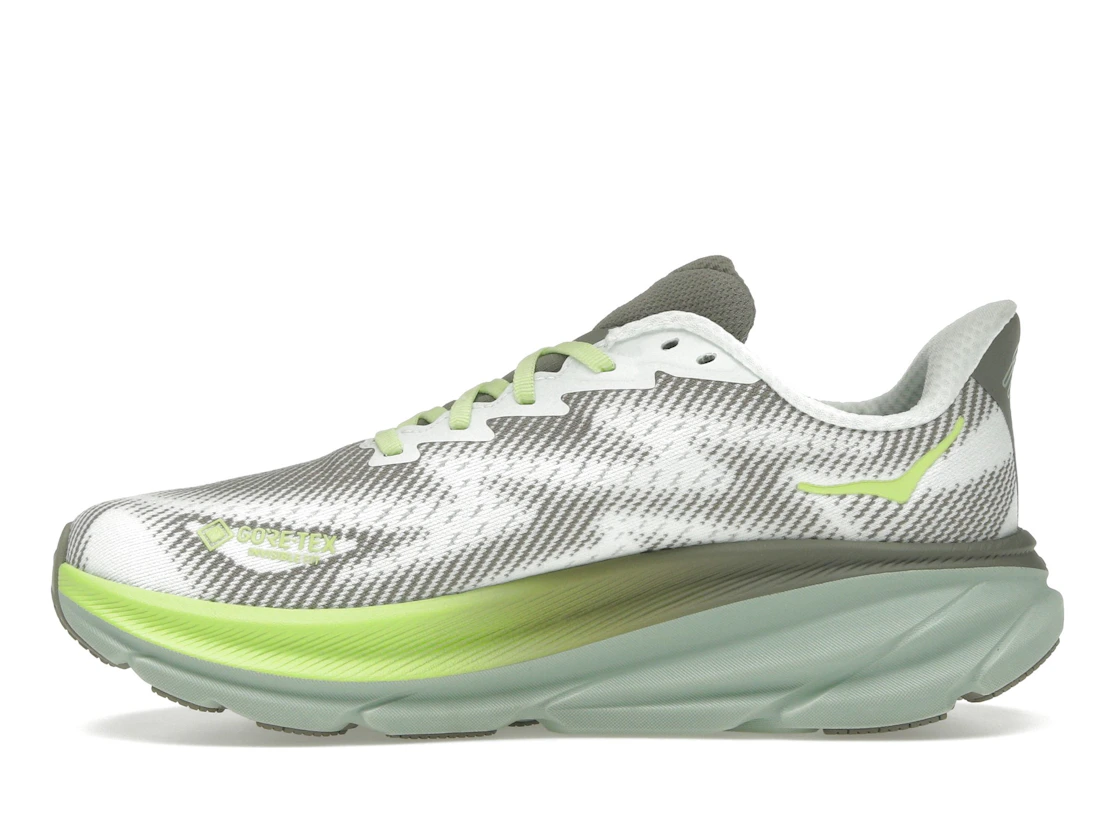 Hoka One One Clifton 9 Gore-Tex Slate Aloe Vera