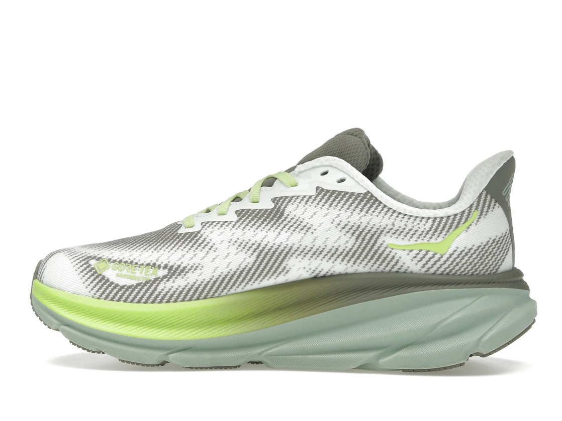Hoka One One Clifton 9 Gore-Tex Slate Aloe Vera
