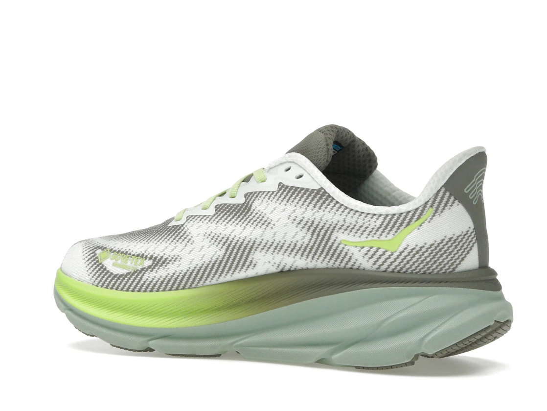 Hoka One One Clifton 9 Gore-Tex Slate Aloe Vera
