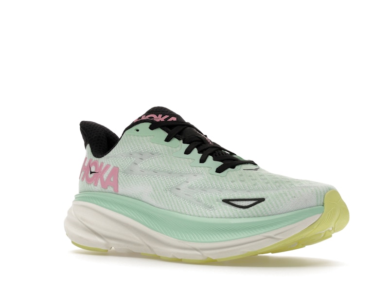 Hoka One One Clifton 9 Mint Fluorite Snow Melt (Women's)