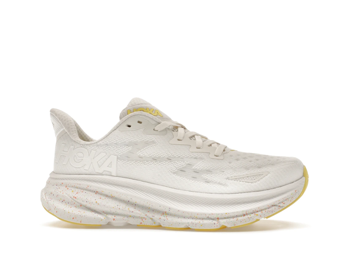 Hoka One One Clifton 9 White Lemonade (Women's)